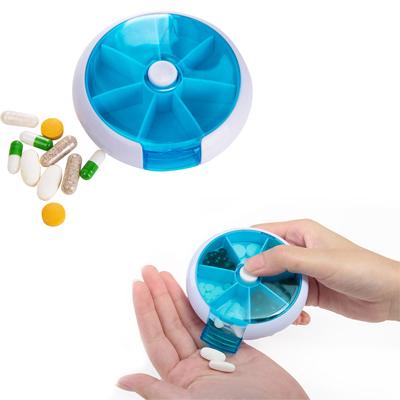 Rounded Plastic Pill Box | gifts shop