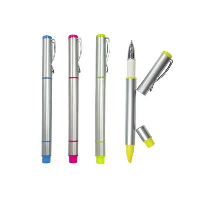 Metallic Pen with Highlighter by Corporate Gift Store Singapore