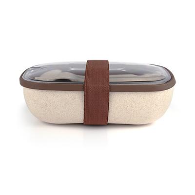 Husk Fiber Lunch Box by Corporate Gift Store Singapore