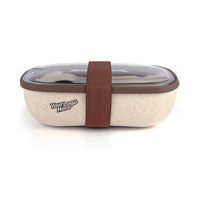 Husk Fiber Lunch Box by Corporate Gift Store Singapore