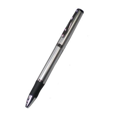 Silver Ballpoint Pen with Rubber Grip | gifts shop