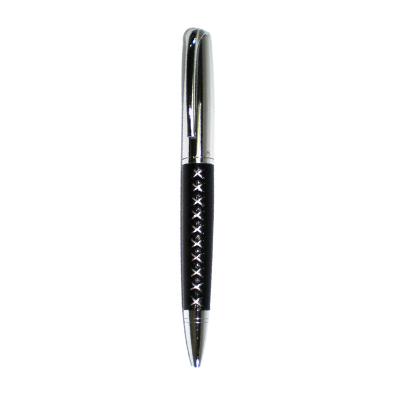 Bicast Leather Metal Pen by Corporate Gift Store Singapore