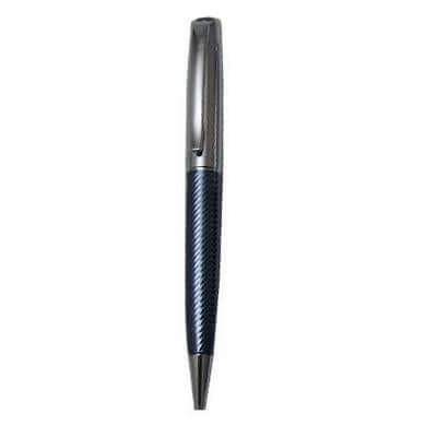 Grid Metal Ballpoint Pen by Corporate Gift Store Singapore