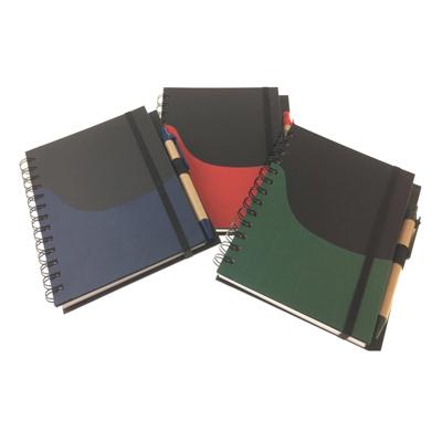 Eco Friendly Notebook with Elastic Band and Pen | gifts shop