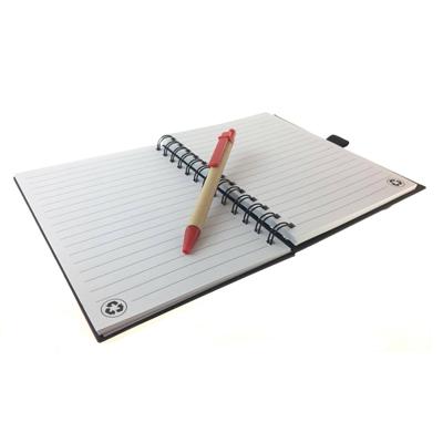 Eco Friendly Notebook with Elastic Band and Pen | gifts shop