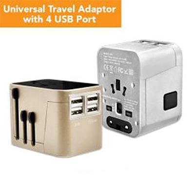 4 USB Hub Travel Adaptor | gifts shop
