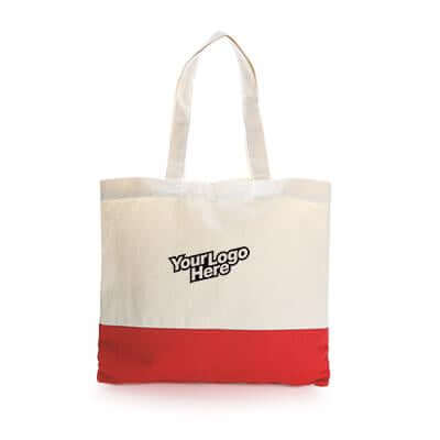 Two Tone Canvas Tote Bag | gifts shop