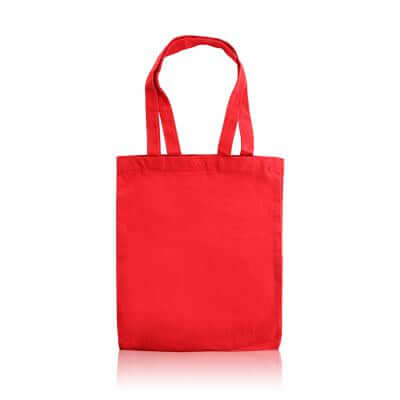 Red Canvas Tote Bag | gifts shop