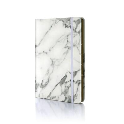 Marble Print Leather Notebook | gifts shop