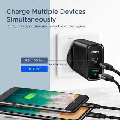 ESR 3.0 USB Wall Charger by Corporate Gift Store Singapore