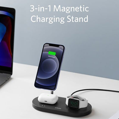 Powerwave 533 Magsafe Charger Magnetic Wireless Charger Station