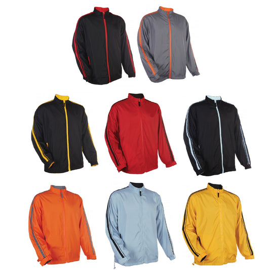 Classic Windbreaker with Sleeve Accents by Corporate Gift Store Singapore