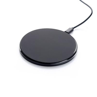 Black Qi Wireless Charger by Corporate Gift Store Singapore