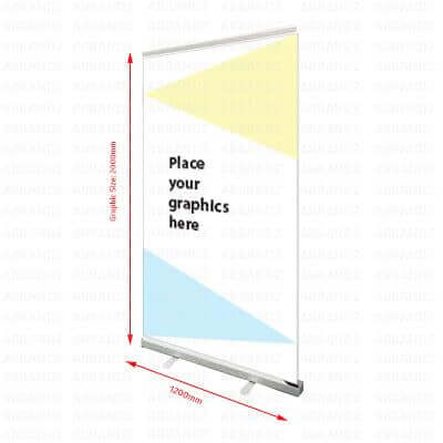 Economy Roll Up Banner by Corporate Gift Store Singapore