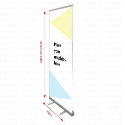 Economy Roll Up Banner by Corporate Gift Store Singapore