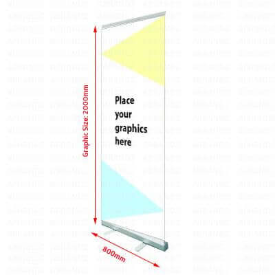 Economy Roll Up Banner by Corporate Gift Store Singapore