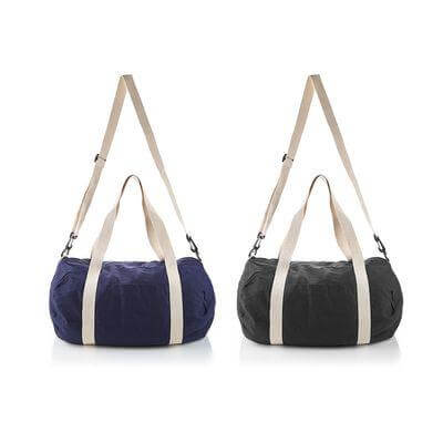 Cotton Barrel Duffel by Corporate Gift Store Singapore