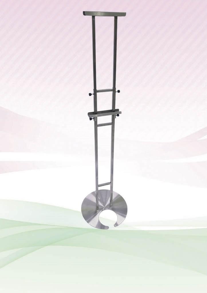 Adjustable Poster Stainless Steel Frame Stand with Round Base by Corporate Gift Store Singapore