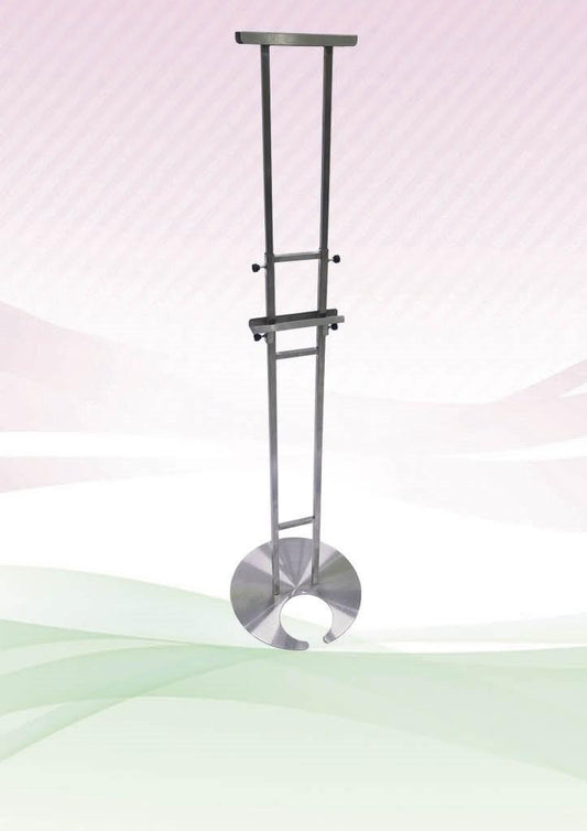 Adjustable Poster Stainless Steel Frame Stand with Round Base by Corporate Gift Store Singapore