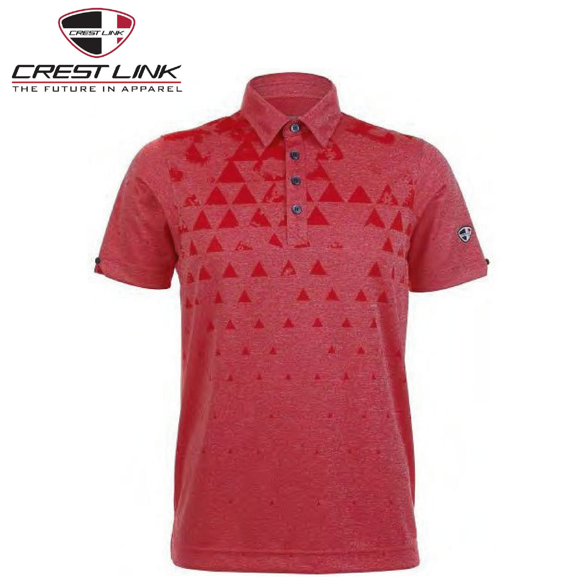 Crest Link Polo T-shirt Short Sleeve (80380712) by Corporate Gift Store Singapore