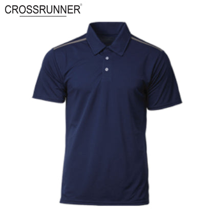 Crossrunner 2500 Shoulder Strips Polo T-Shirt by Corporate Gift Store Singapore