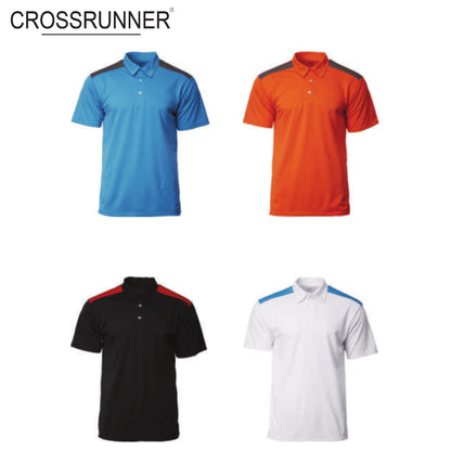 Crossrunner 2400 Shoulder Panel Polo T-Shirt by Corporate Gift Store Singapore
