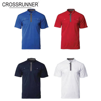 Crossrunner 2600 Double Flap Patch Pocket Polo T-Shirt by Corporate Gift Store Singapore