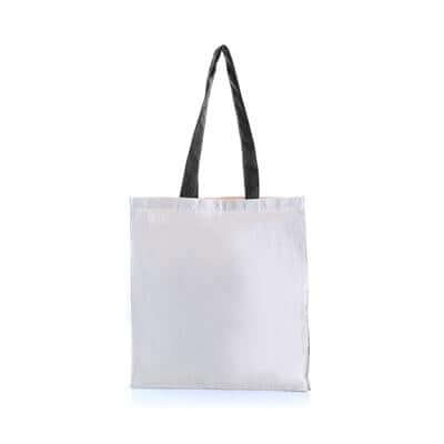Dual Colour Canvas Tote by Corporate Gift Store Singapore