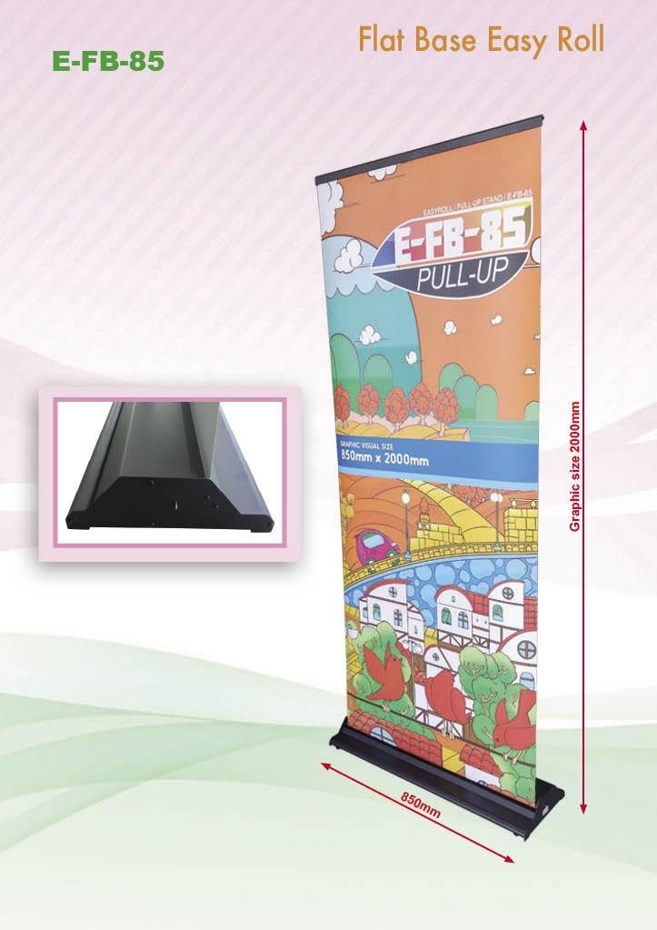 Flat Base Roll Up Banner by Corporate Gift Store Singapore