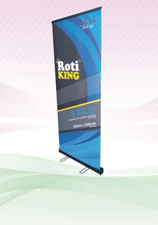 Roll Up Banner (Black Stand) by Corporate Gift Store Singapore