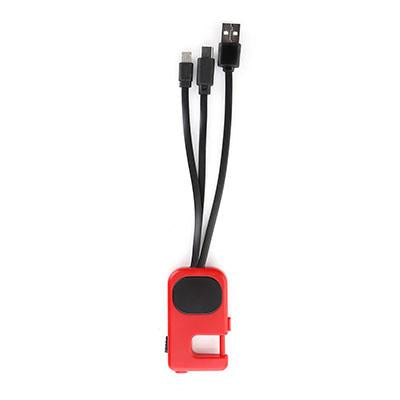 Acevedo LED 4-in-1 USB Charging Cable by Corporate Gift Store Singapore