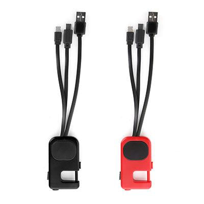 Acevedo LED 4-in-1 USB Charging Cable by Corporate Gift Store Singapore