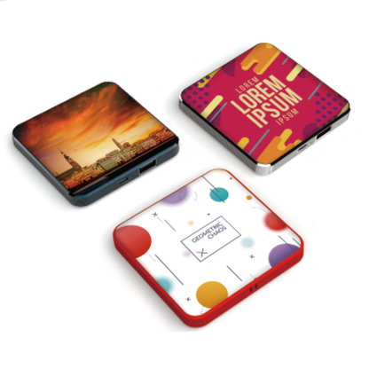 Wireless Charger with Metallic Plating by Corporate Gift Store Singapore