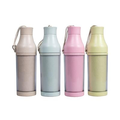 Eco Friendly Wheat Straw Double Wall Bottle | gifts shop
