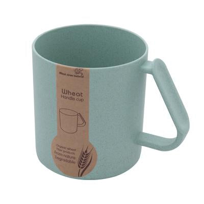 Eco Friendly Wheat Straw Green Mug | gifts shop
