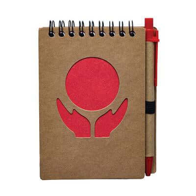 Eco Mini Notepad with Pen by Corporate Gift Store Singapore