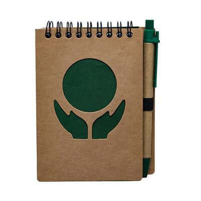 Eco Mini Notepad with Pen by Corporate Gift Store Singapore