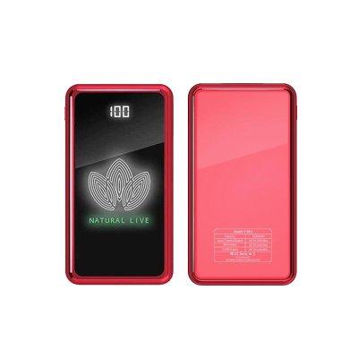 Glow Coloured Led Logo Powerbank by Corporate Gift Store Singapore