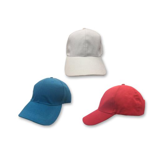6-Panel Cotton Baseball Cap with velcro by Corporate Gift Store Singapore