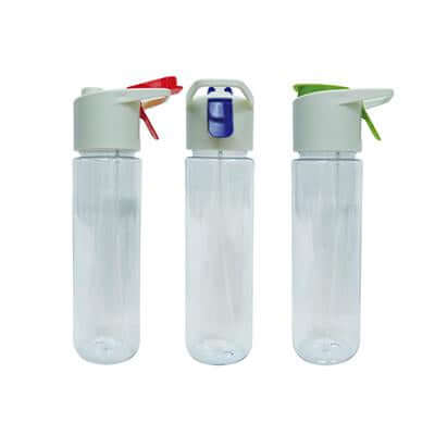 Transparent Mist Bottle with Colored Clip by Corporate Gift Store Singapore