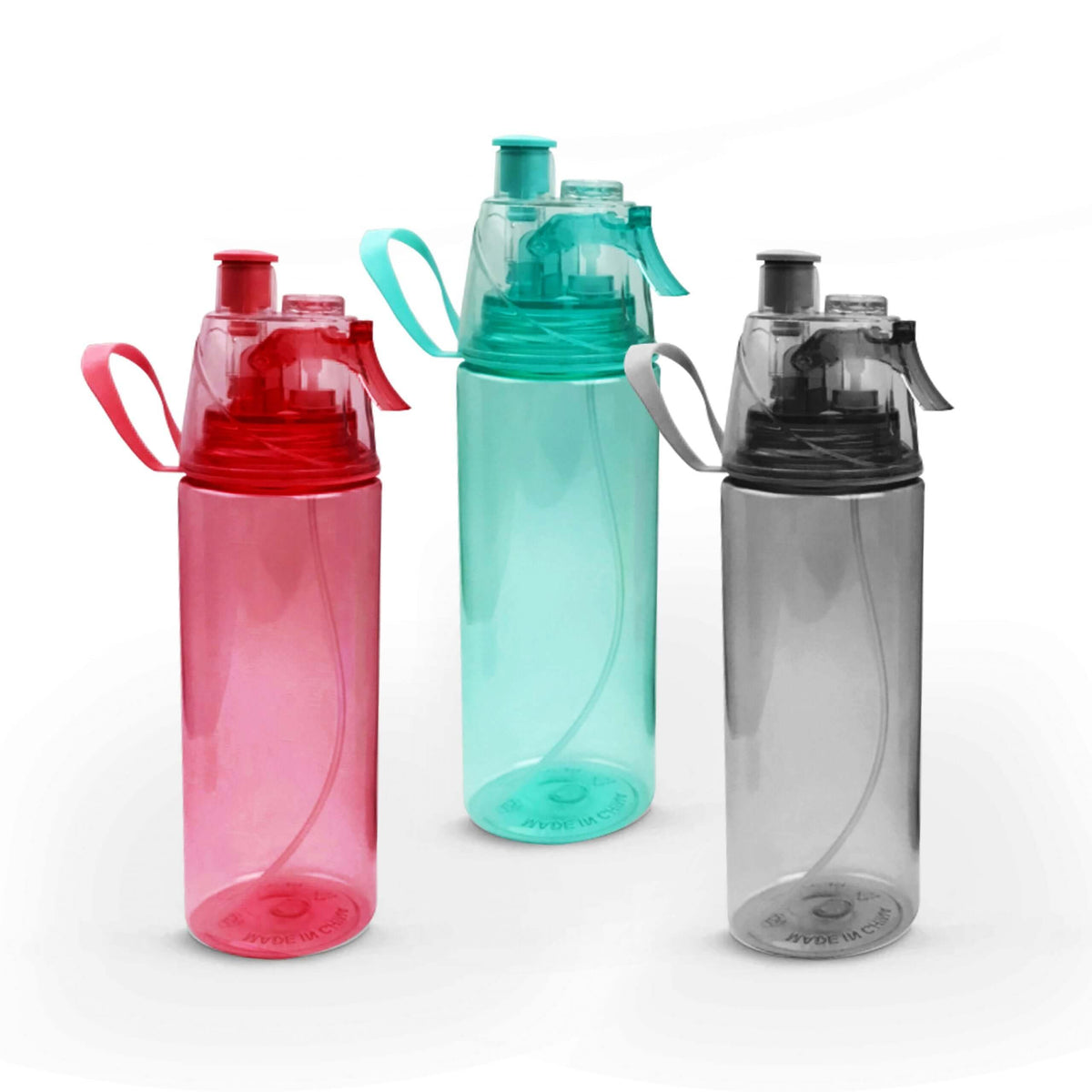 800ml Transparent Mist Bottle with Colored Clip by Corporate Gift Store Singapore