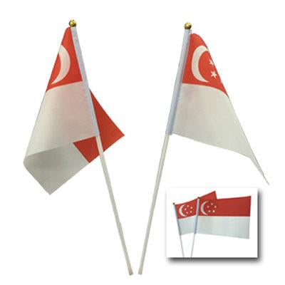 Mini Singapore Flag by Corporate Gift Store Singapore