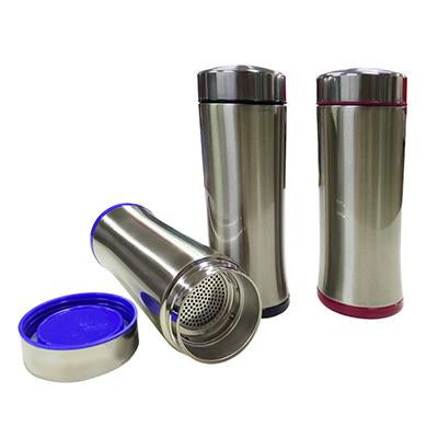 Travel Size Stainless Steel Tumbler with filter by Corporate Gift Store Singapore