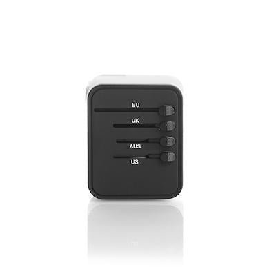 Fast Charge Travel Adaptor by Corporate Gift Store Singapore