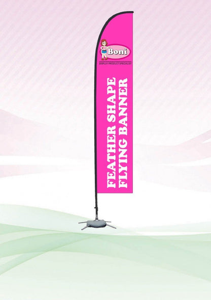 Feather shape Flying Banner by Corporate Gift Store Singapore