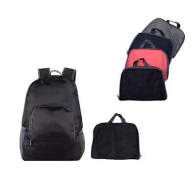 Travel Foldable Backpack by Corporate Gift Store Singapore