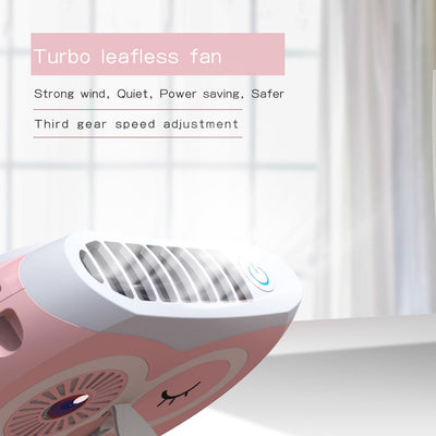Mini Portable Neck Fan with USB Charging | gifts shop