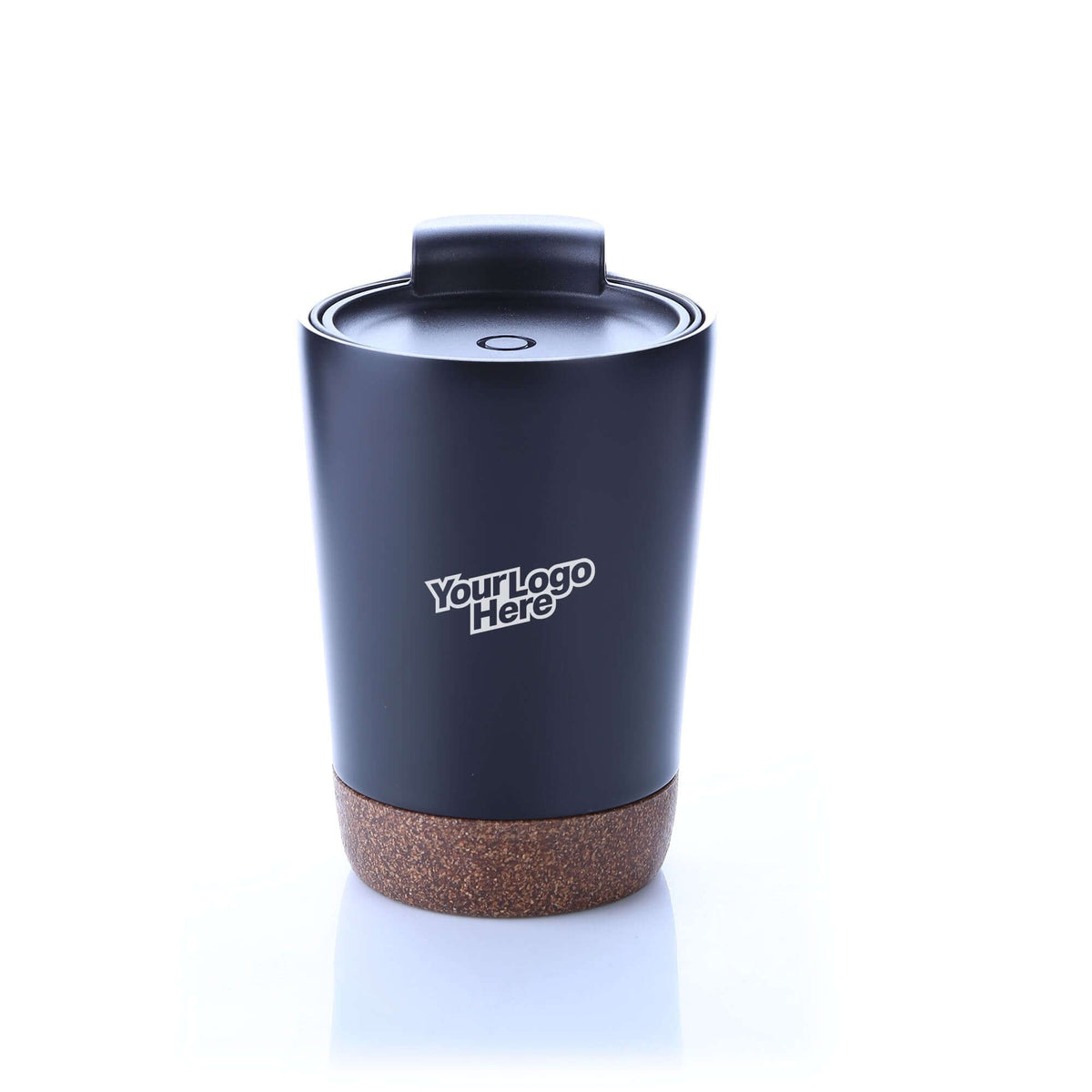 Vacuum Stainless Steel Mug With Cork Base by Corporate Gift Store Singapore