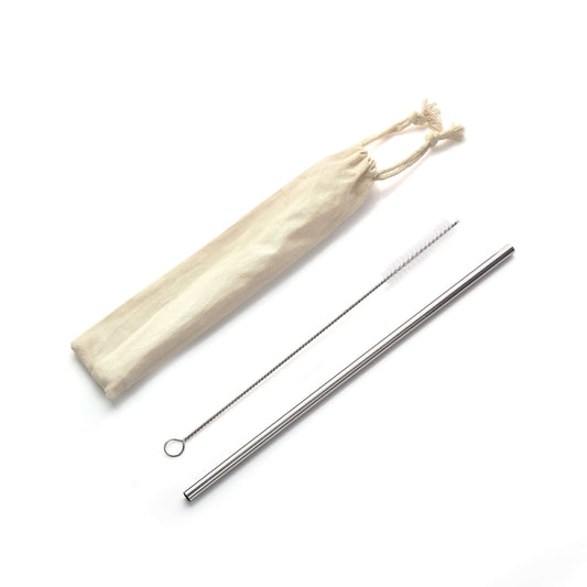 Straight Stainless Steel Straw by Corporate Gift Store Singapore