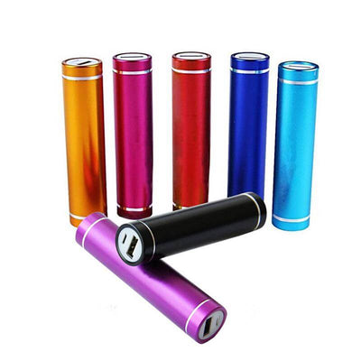 2600mAh Mini Cylinder Power Bank | gifts shop